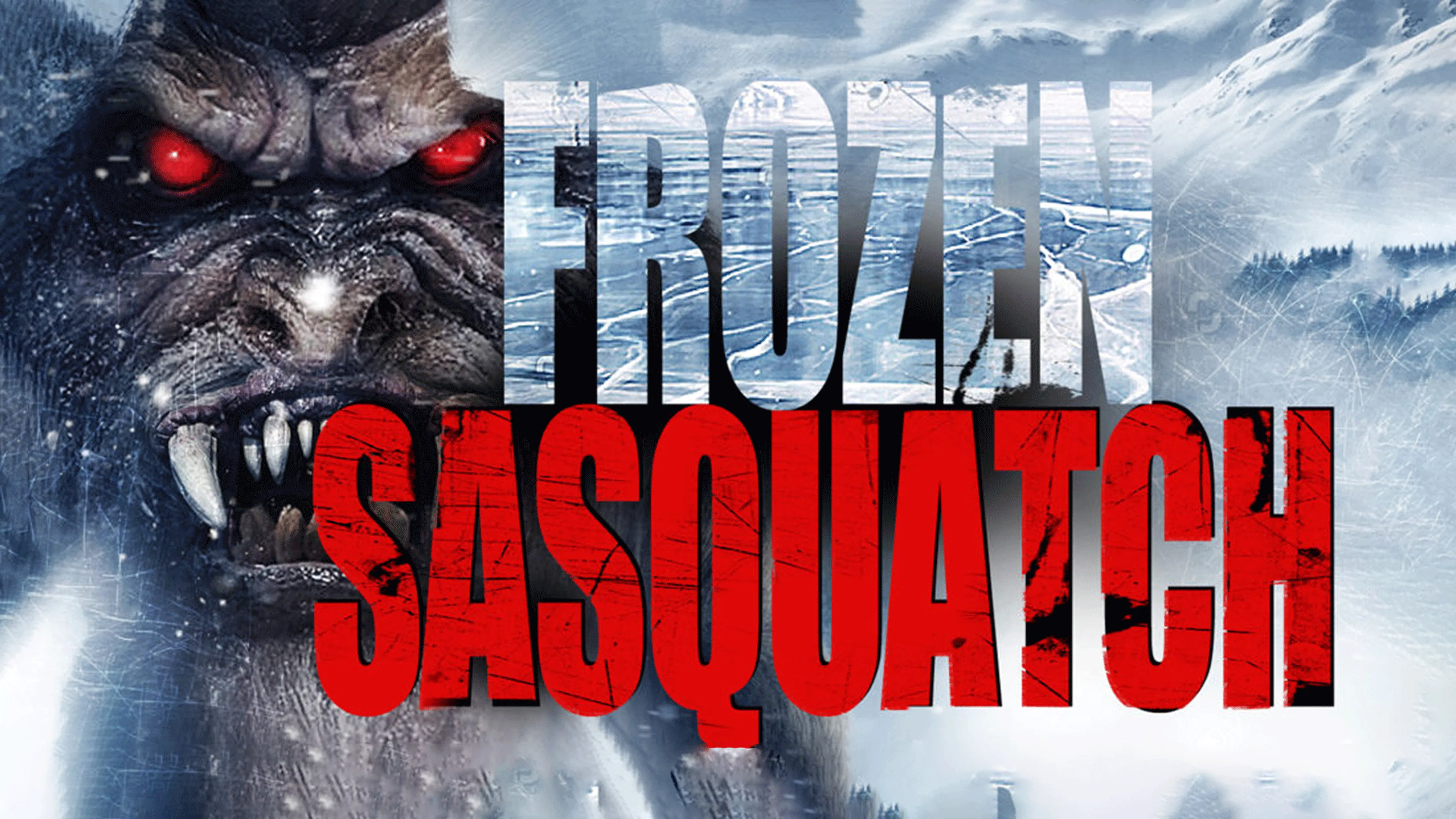 Frozen Sasquatch poster